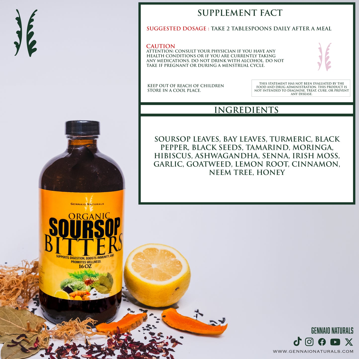 2x Soursop Bitters Combo