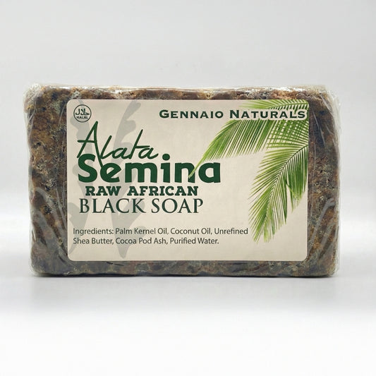 Raw Natural Organic African Black Soap