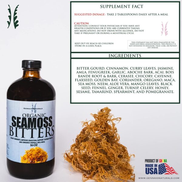 Soursop Blackseed and Sea Moss Bitters - Image 5