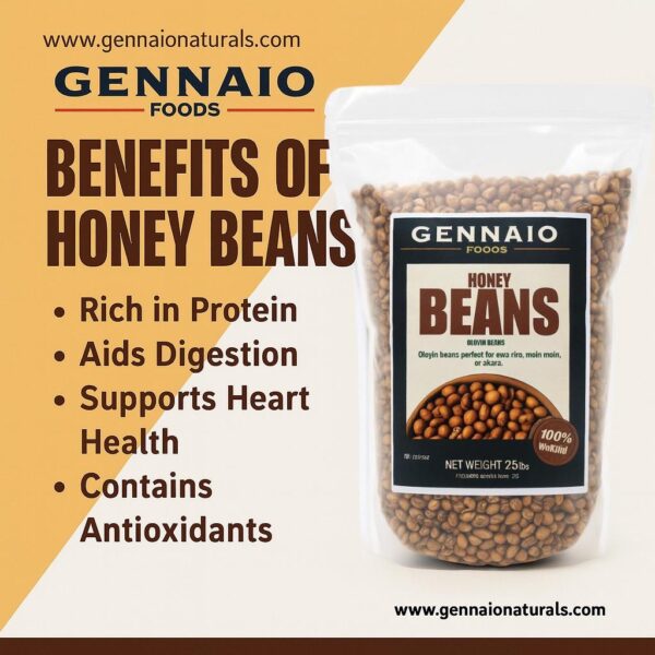 Gennaio Honey Beans (Oloyin Beans) - Image 2